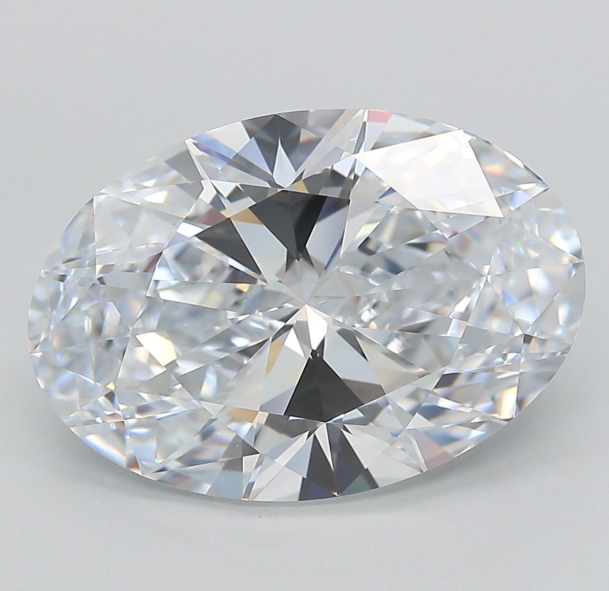 6.53 ct. oval Lab Grown Diamond front image