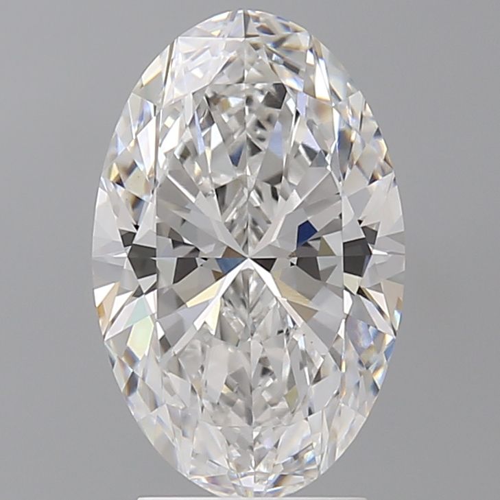 3.10 ct. oval Lab Grown Diamond front image