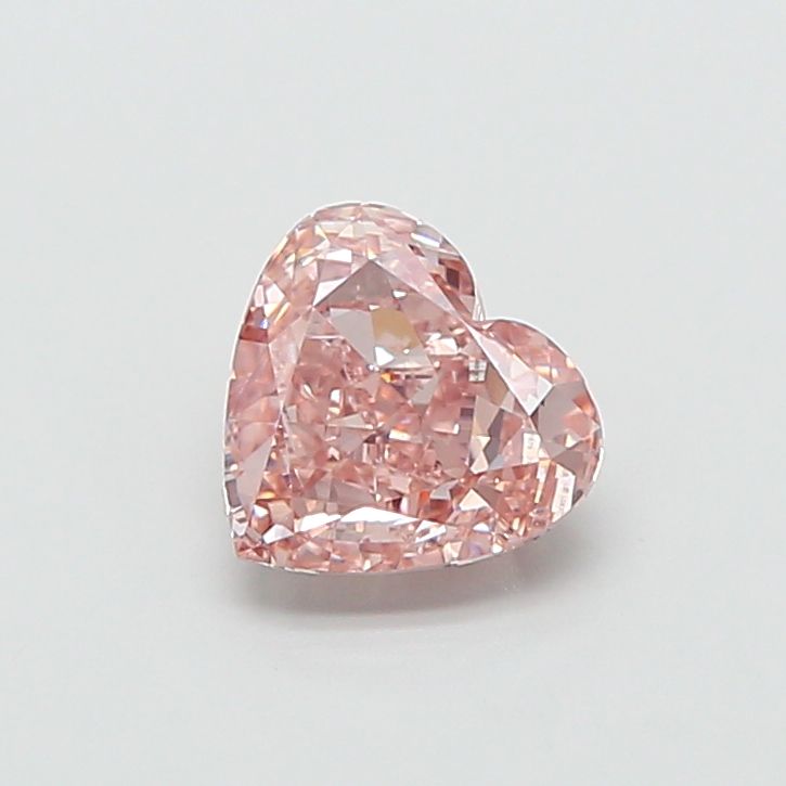 1.91 CT Fancy Pink Brown HEART