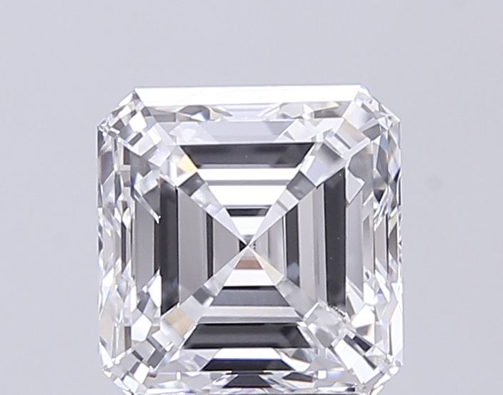 3.3 ct lab-grown Asscher Diamond