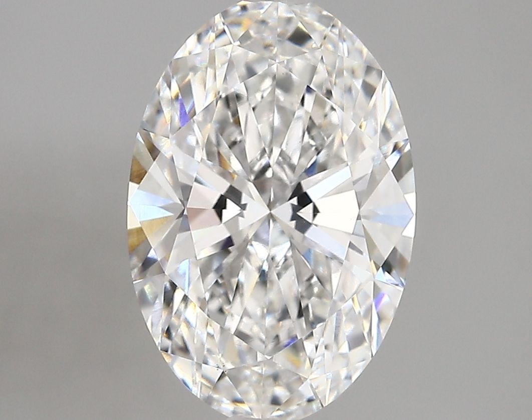 3.21 ct. oval Lab Grown Diamond front image