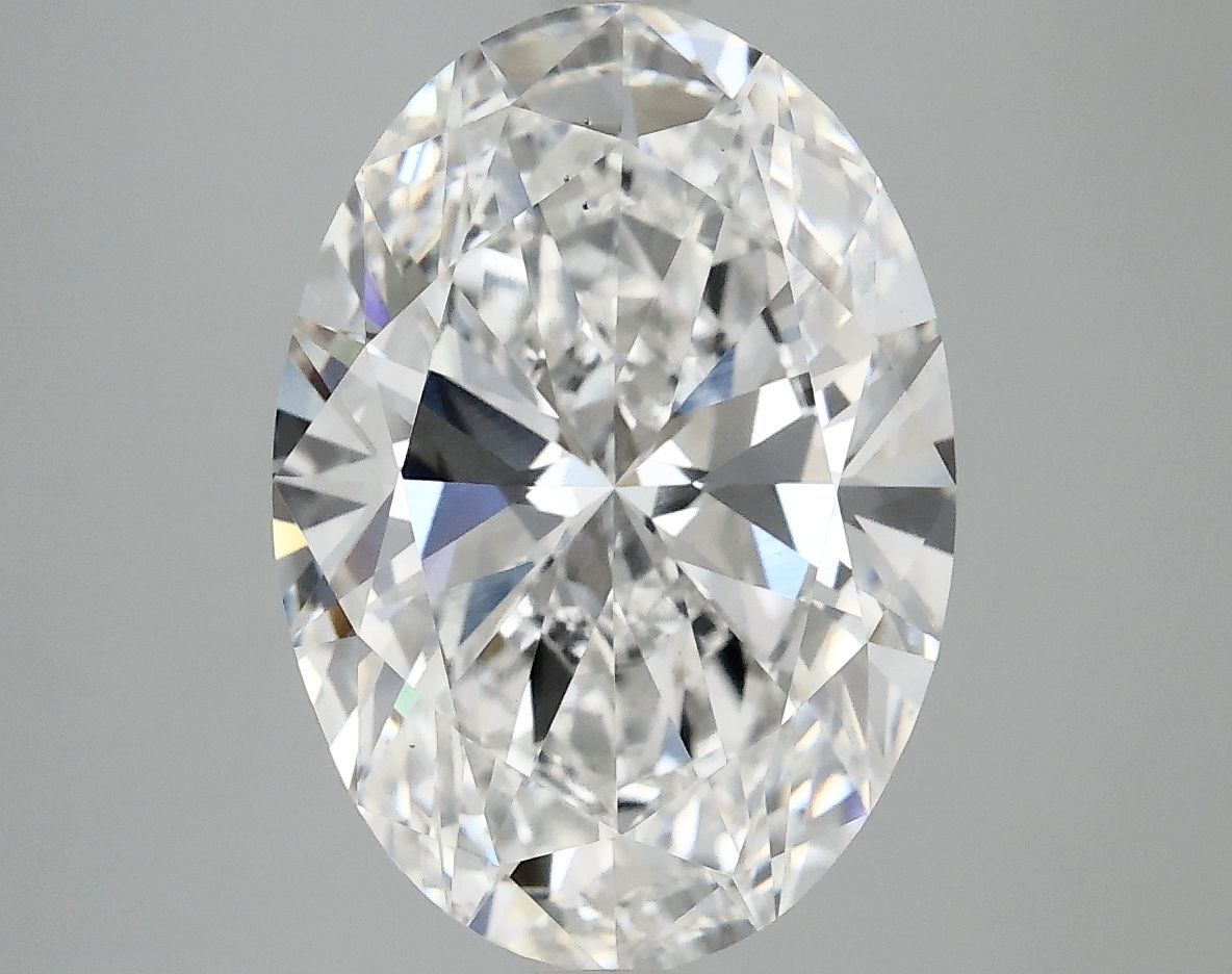 5.00 ct. oval Lab Grown Diamond front image