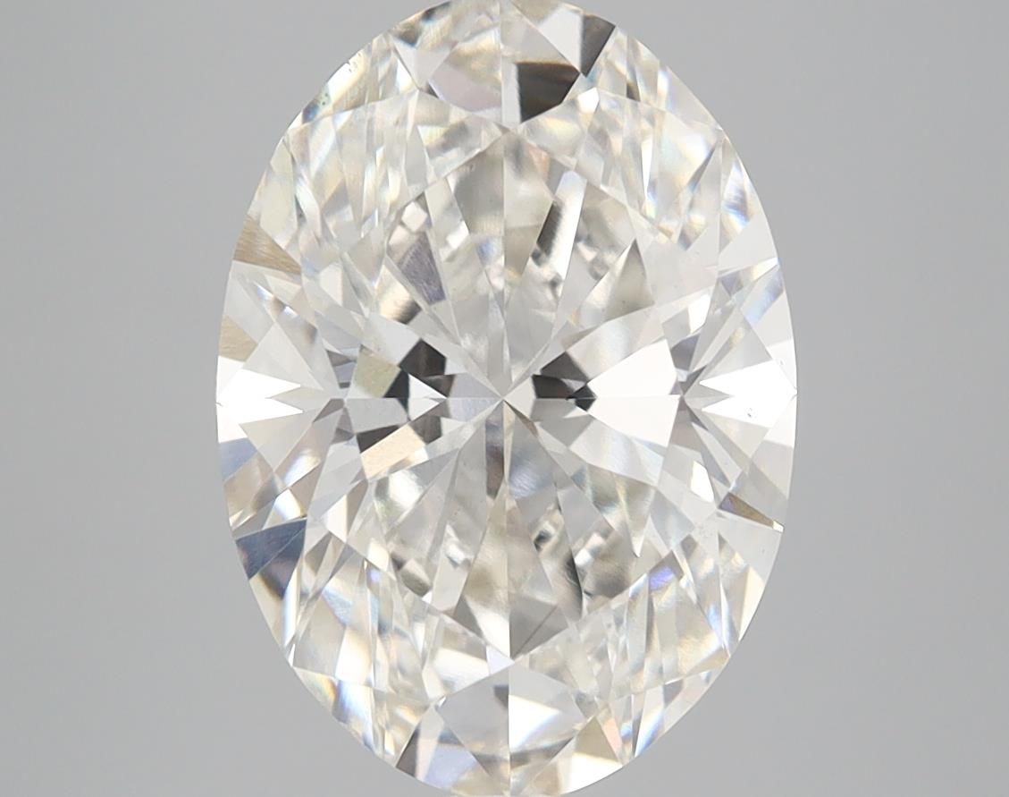 4.07 ct. oval Lab Grown Diamond front image