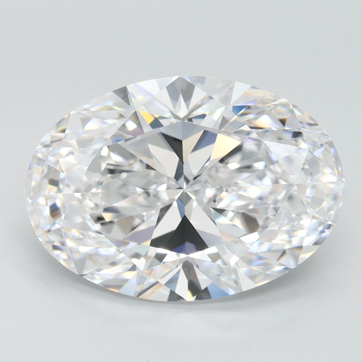 4.02 ct. oval Lab Grown Diamond front image