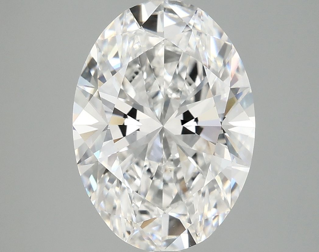 3.75 ct. oval Lab Grown Diamond front image