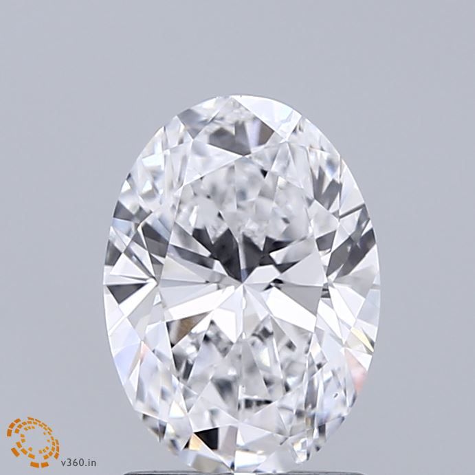 1.59 ct. oval Lab Grown Diamond front image