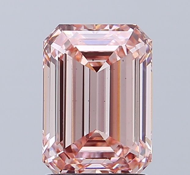 2.04 CT Fancy Intense Pink EMERALD