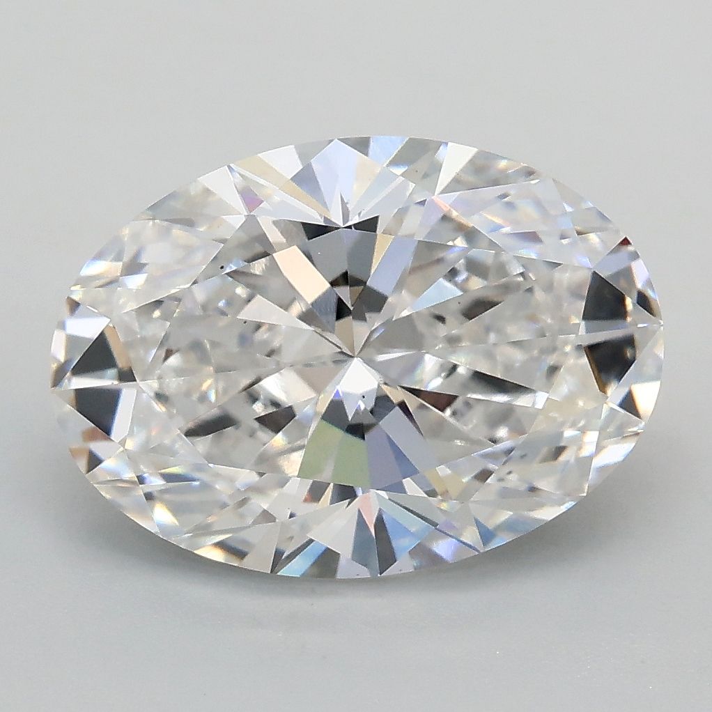 3.08 ct. oval Lab Grown Diamond front image