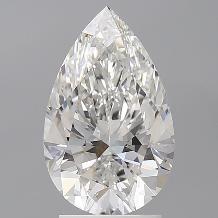 2.55 ct. pear Lab Grown Diamond front image