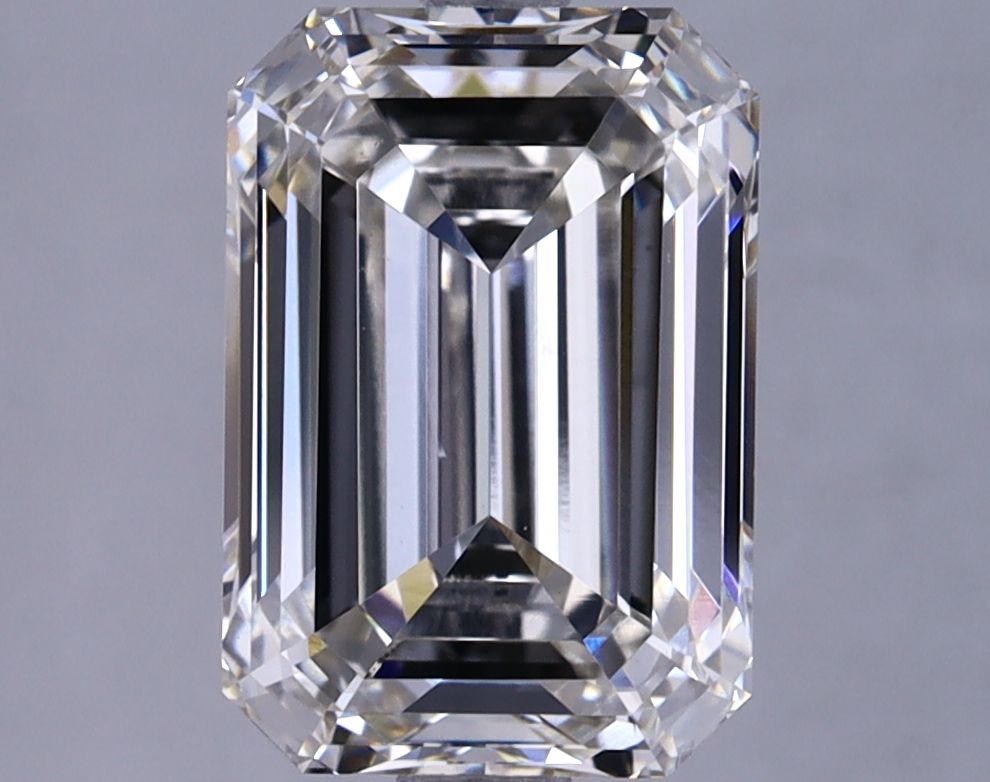 3.63 ct. emerald Lab Grown Diamond front image