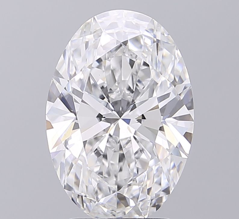 3.53 ct. oval Lab Grown Diamond front image