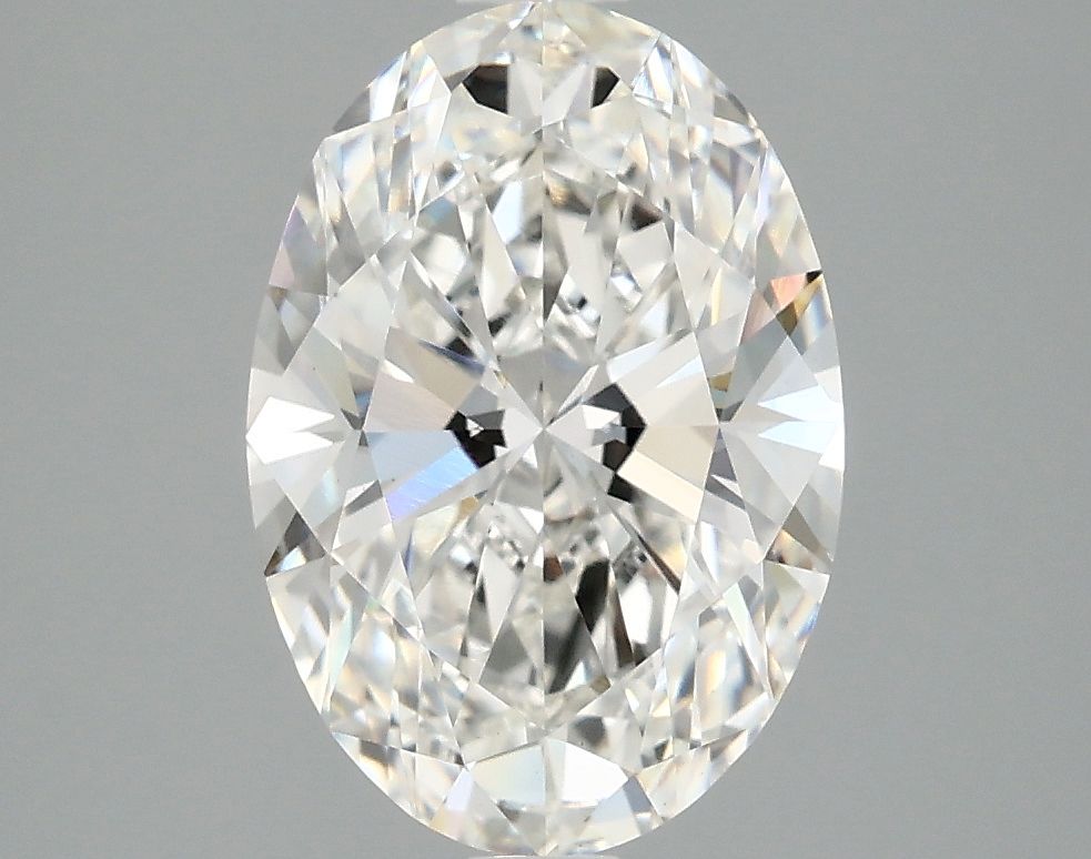 2.98 ct. oval Lab Grown Diamond front image