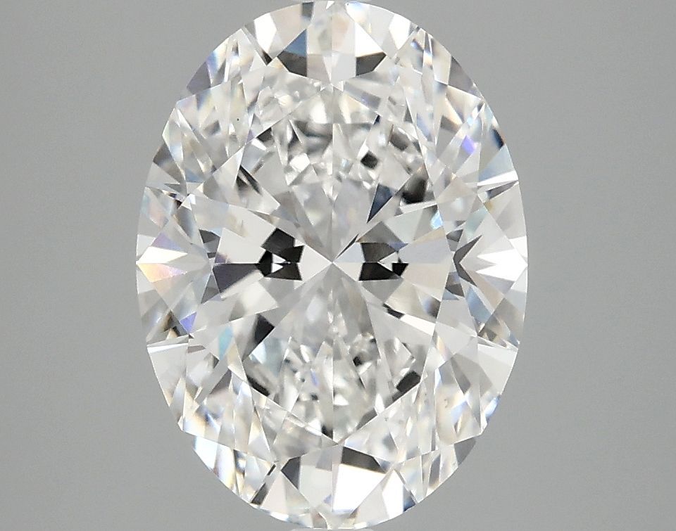 3.10 ct. oval Lab Grown Diamond front image