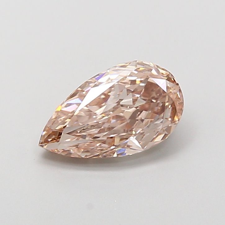 1.59 CT Fancy Brown Pink PEAR