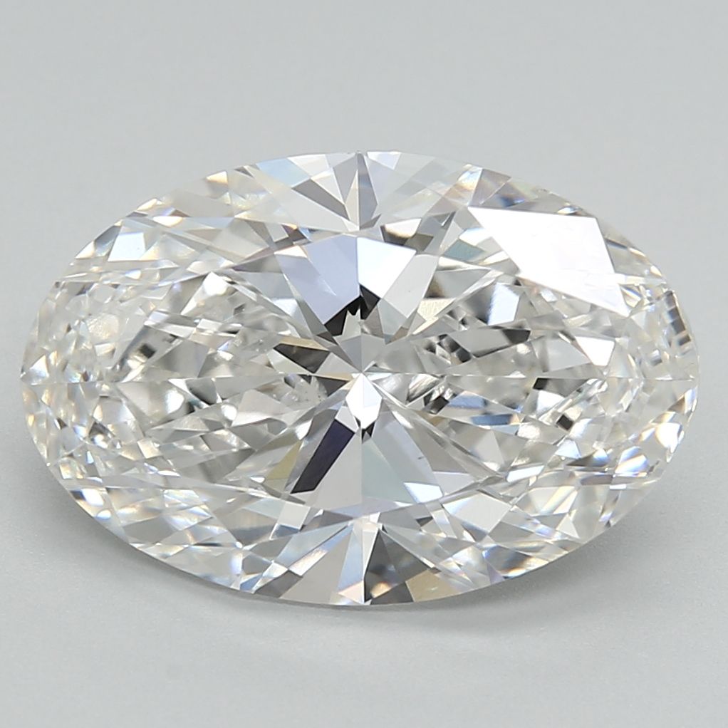 5.00 ct. oval Lab Grown Diamond front image