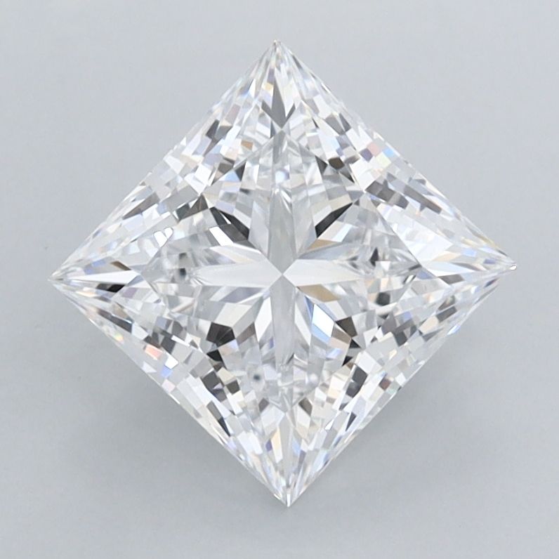 1.61 ct. princess Lab Grown Diamond front image
