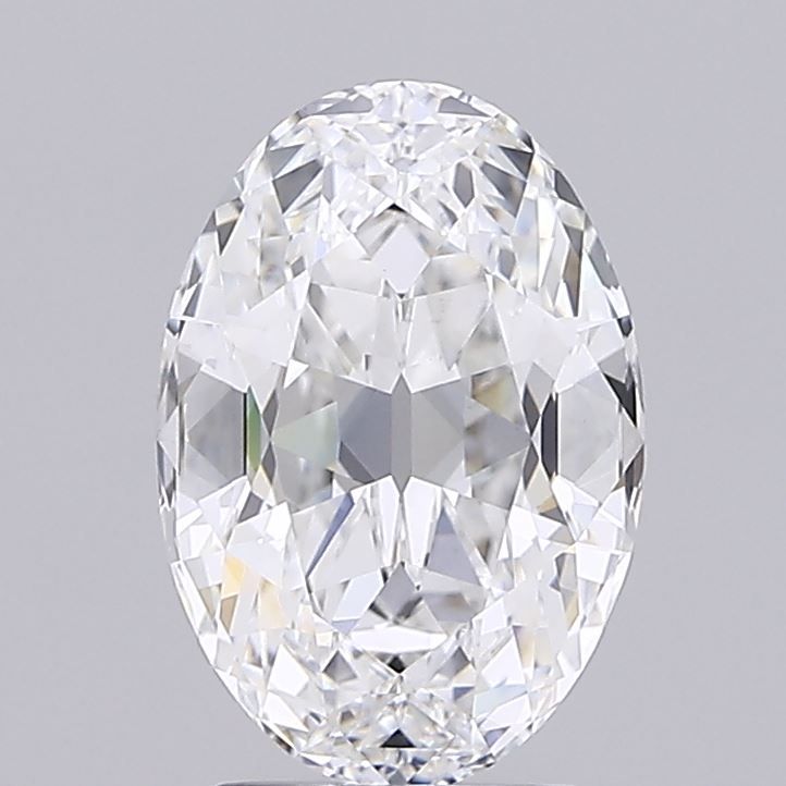 3.24 ct. oval Lab Grown Diamond front image