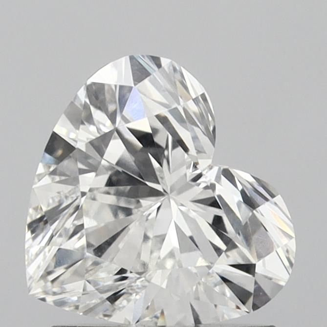 1.28 ct. heart Lab Grown Diamond front image