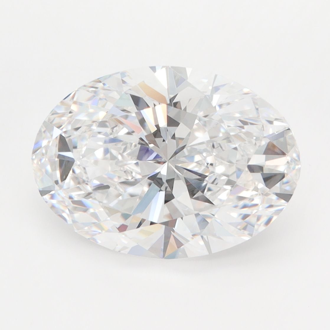 4.07 ct. oval Lab Grown Diamond front image