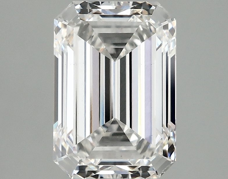 2.43 ct. emerald Lab Grown Diamond front image
