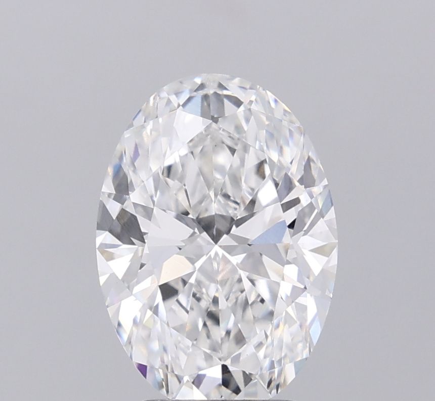 3.04 ct. oval Lab Grown Diamond front image