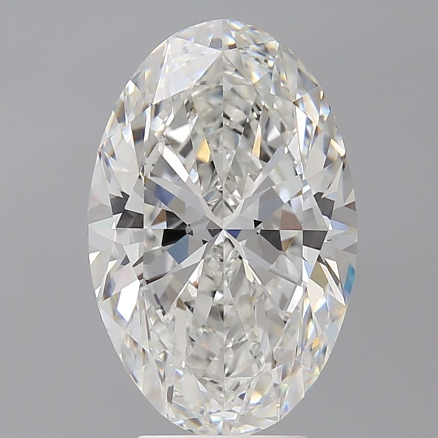 5.07 ct. oval Lab Grown Diamond front image