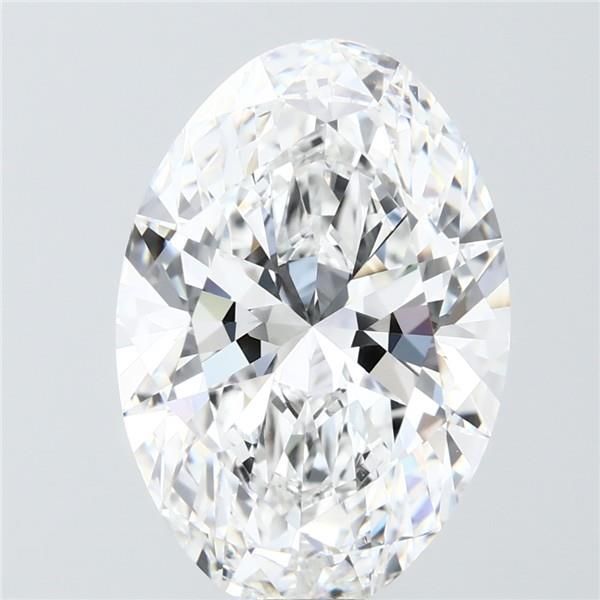 6.08 ct. oval Lab Grown Diamond front image