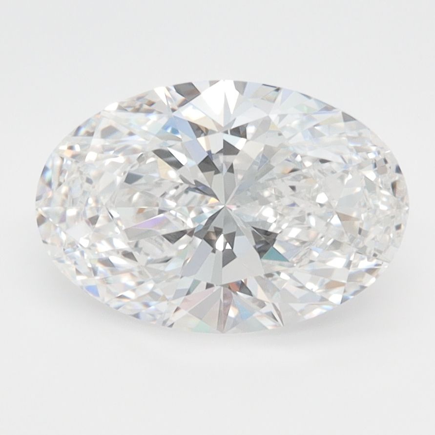 2.10 ct. oval Lab Grown Diamond front image