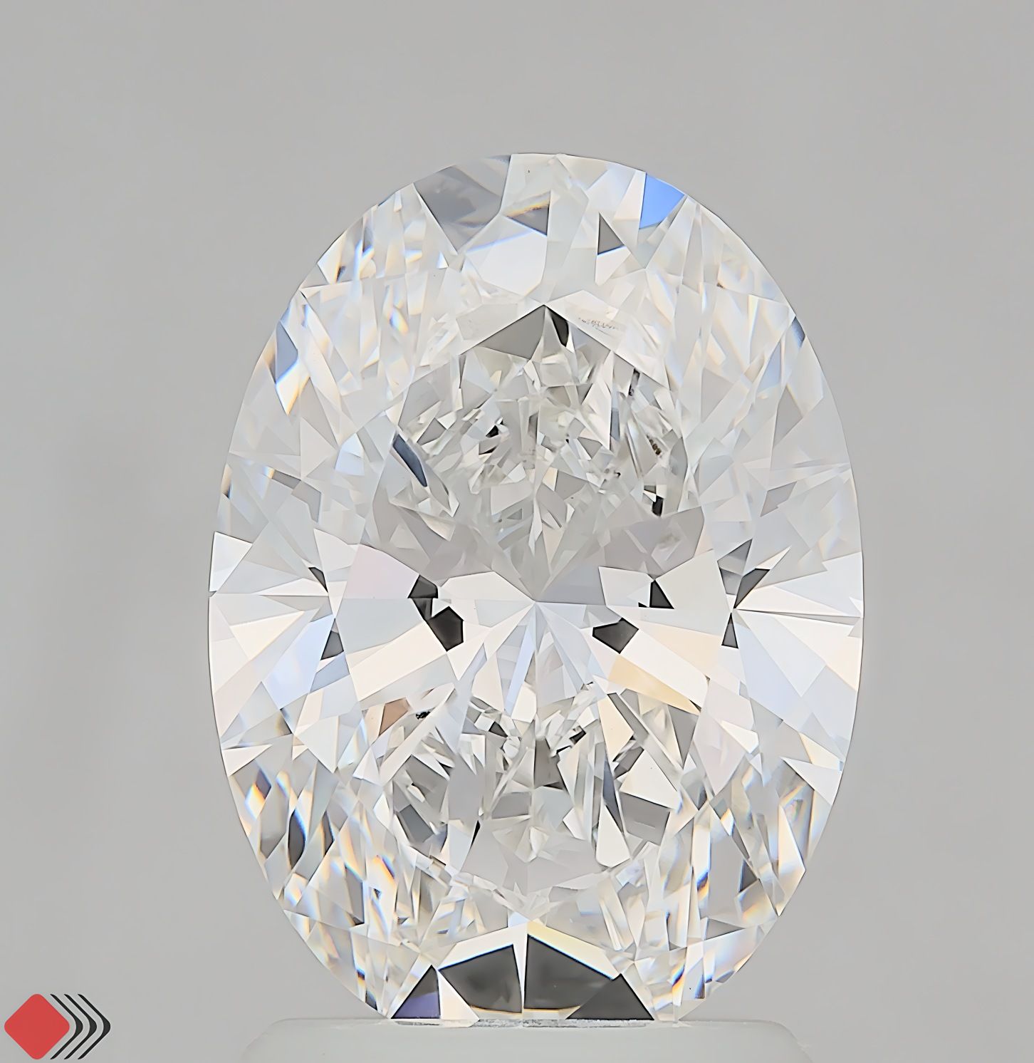 2.03 ct. oval Lab Grown Diamond front image