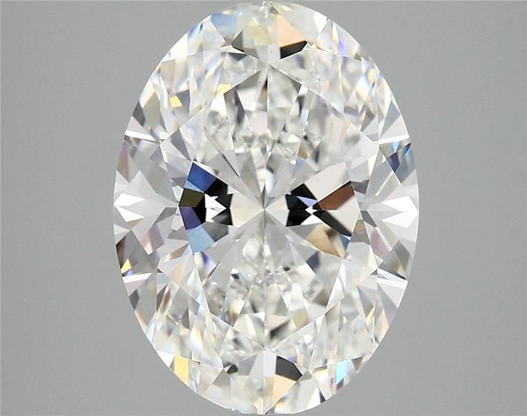 4.09 ct. oval Lab Grown Diamond front image