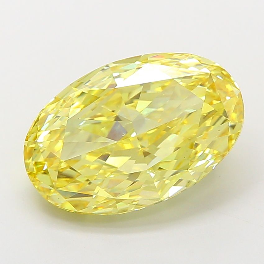 7.03 ct. oval Lab Grown Diamond front image
