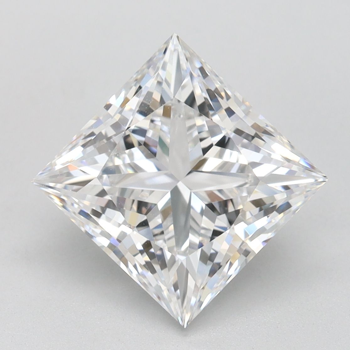 3.06 ct. princess Lab Grown Diamond front image