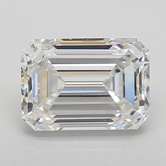 2.10 ct. emerald Lab Grown Diamond front image