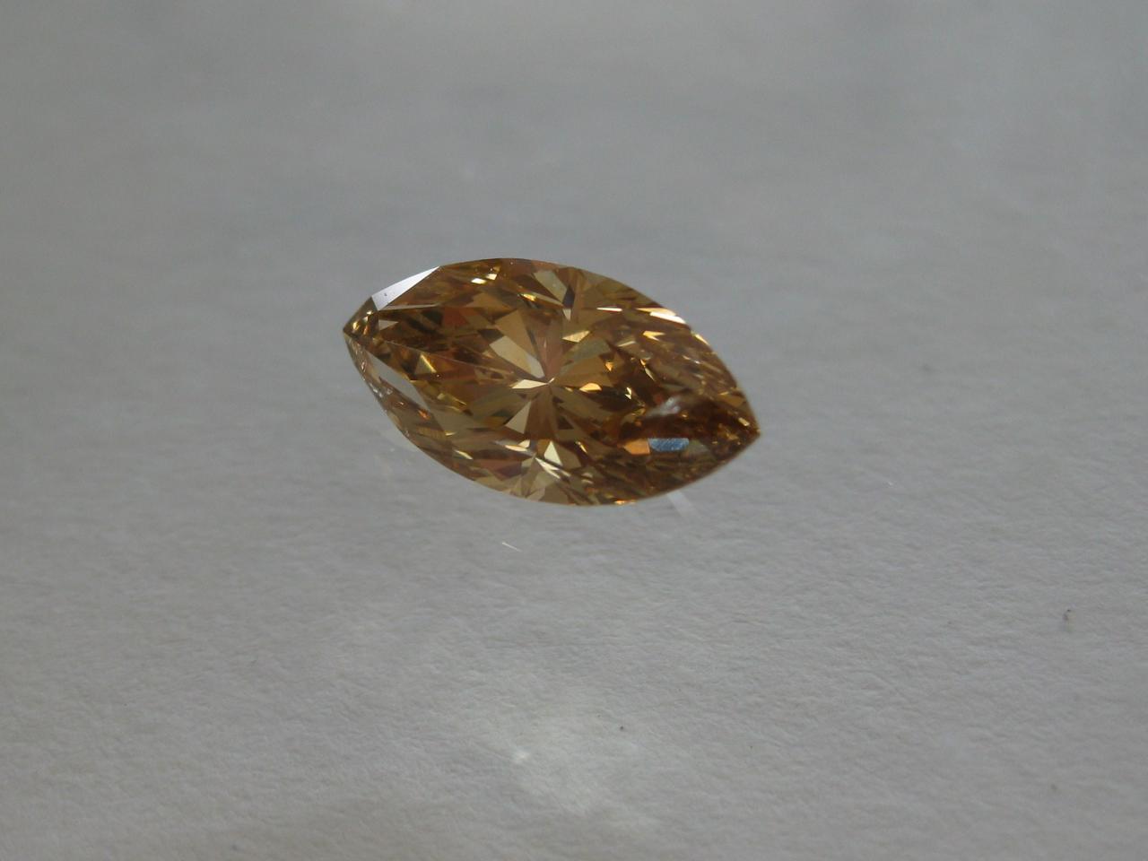 Diament 2.19 ct Fancy Deep Brown Yellow/