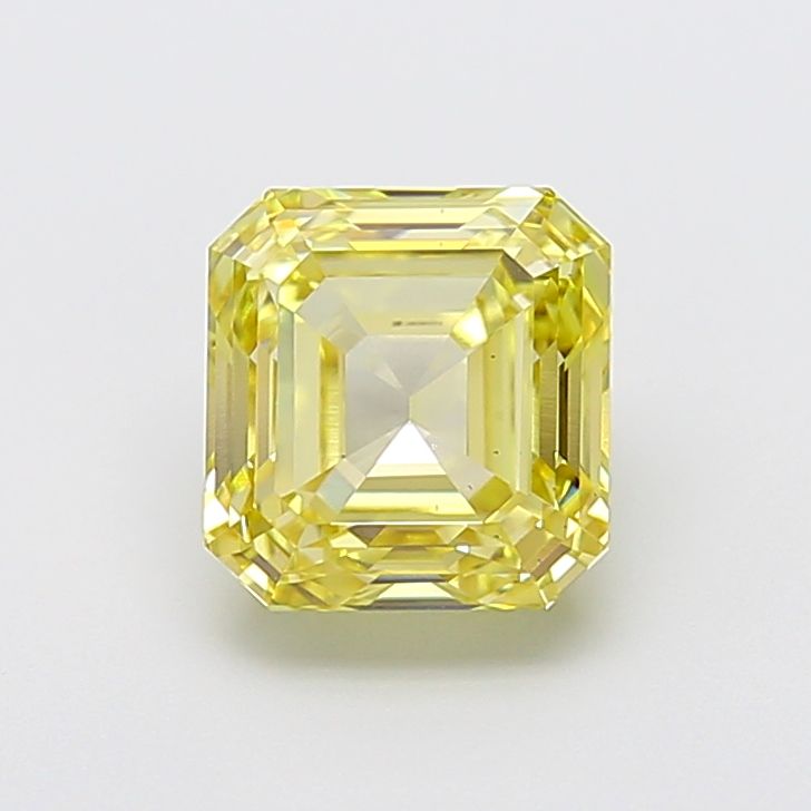 3.04 ct lab-grown Asscher Diamond