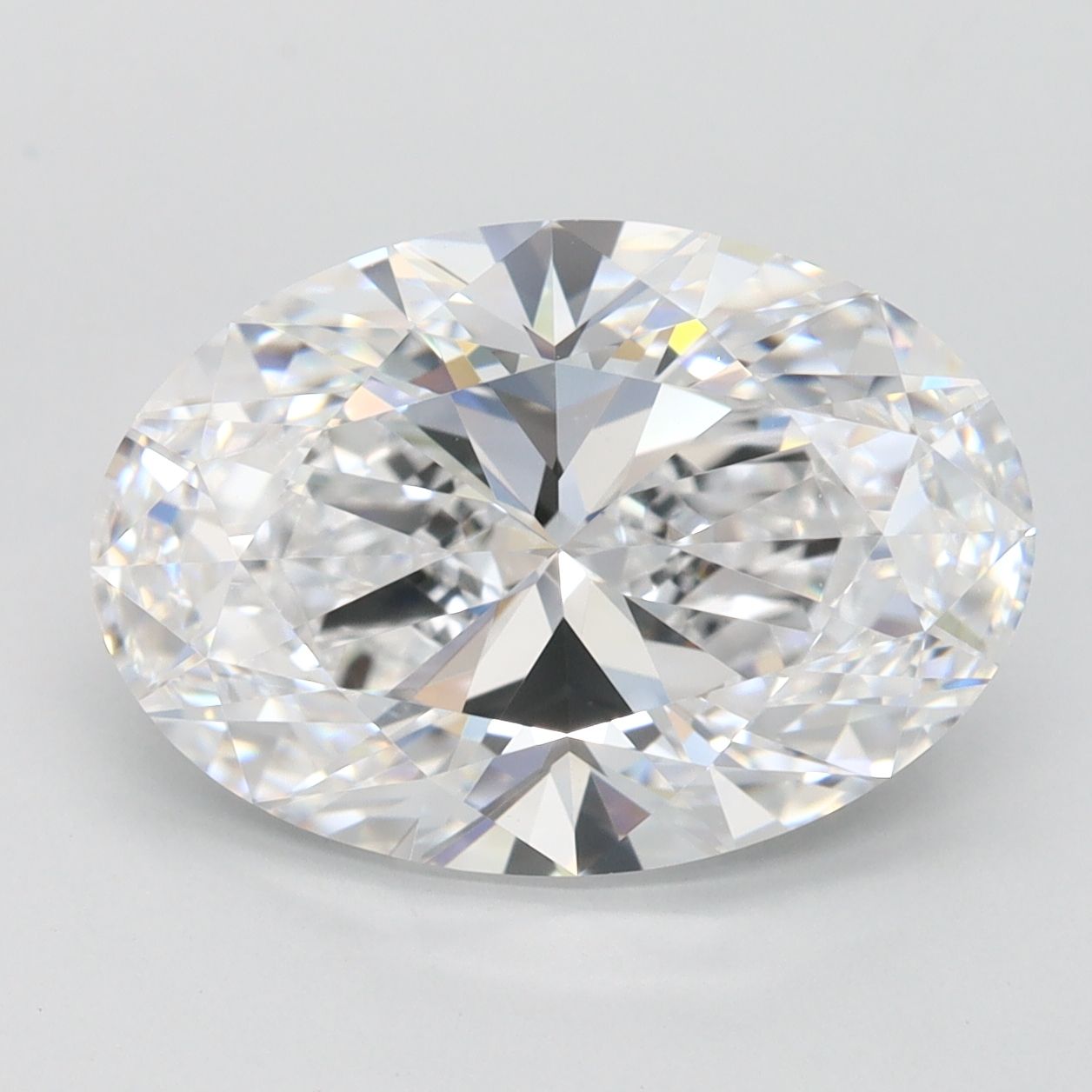 4.07 ct. oval Lab Grown Diamond front image