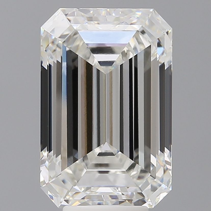 7.60 ct. emerald Lab Grown Diamond front image