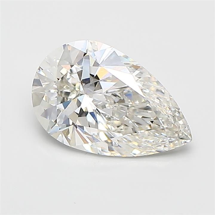 1.57 ct lab-grown Pear Diamond