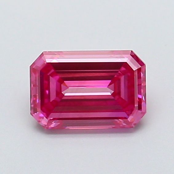 0.80 ct. emerald Lab Grown Diamond front image