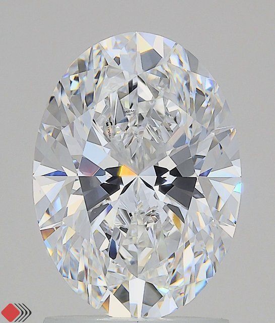 2.06 ct. oval Lab Grown Diamond front image