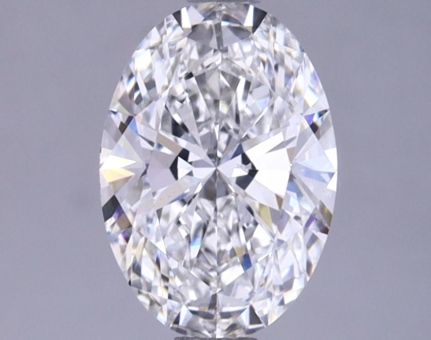 1.34 ct. oval Lab Grown Diamond front image