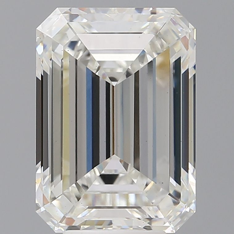 7.05 ct. emerald Lab Grown Diamond front image