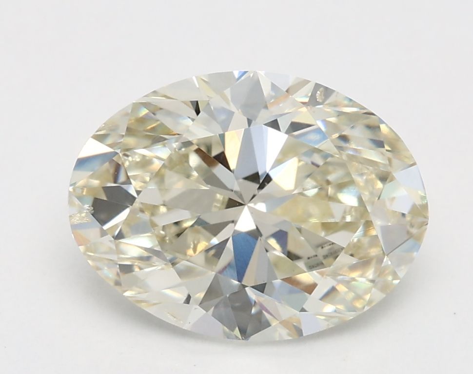 2.02 ct. oval Lab Grown Diamond front image