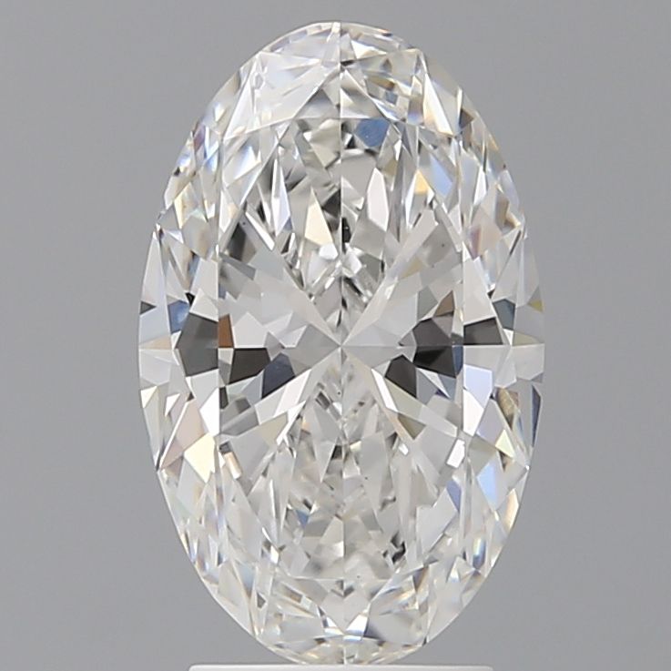 3.03 ct. oval Lab Grown Diamond front image