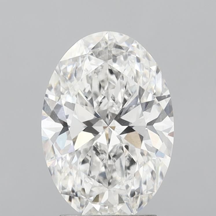 3.07 ct. oval Lab Grown Diamond front image