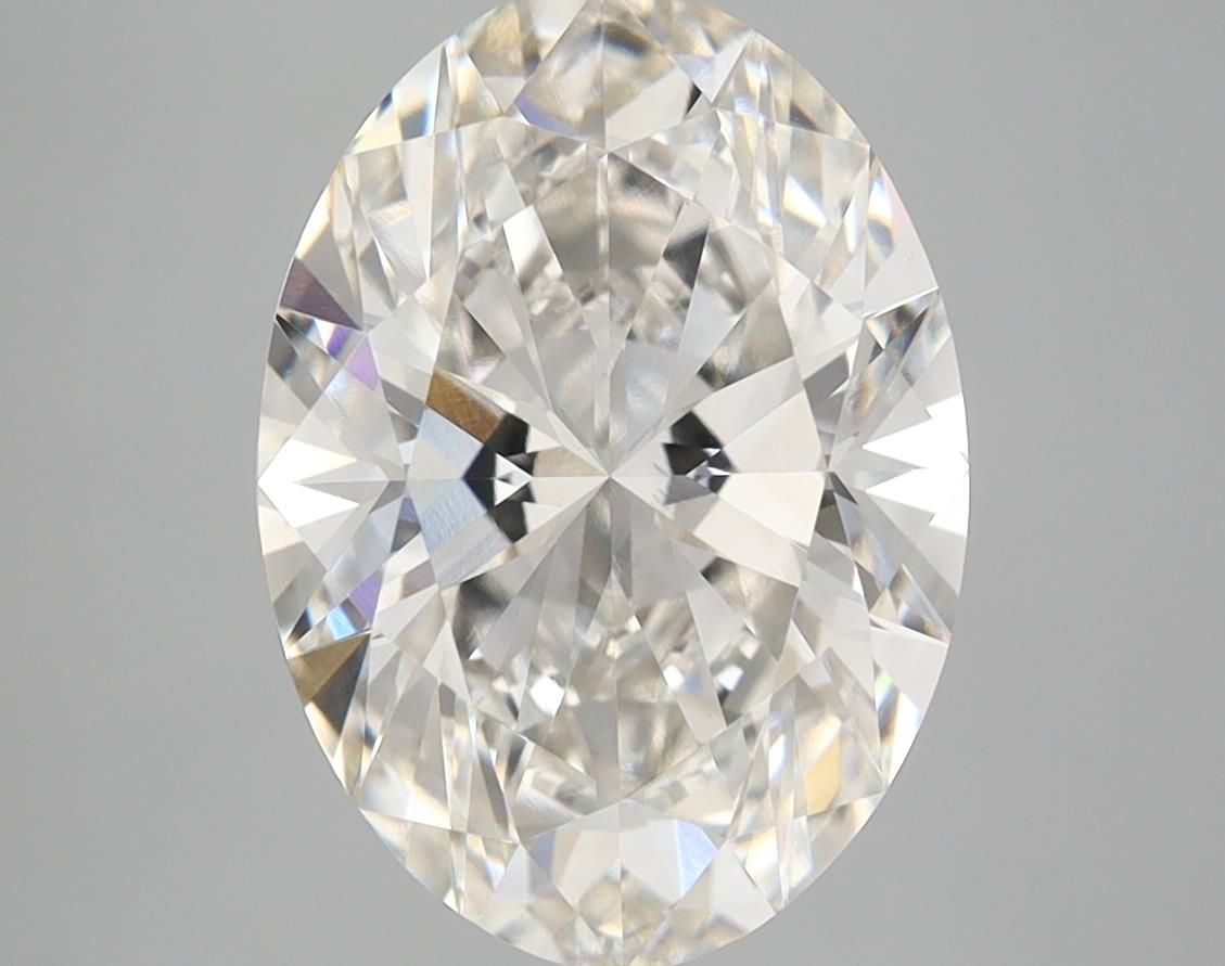 4.13 ct. oval Lab Grown Diamond front image