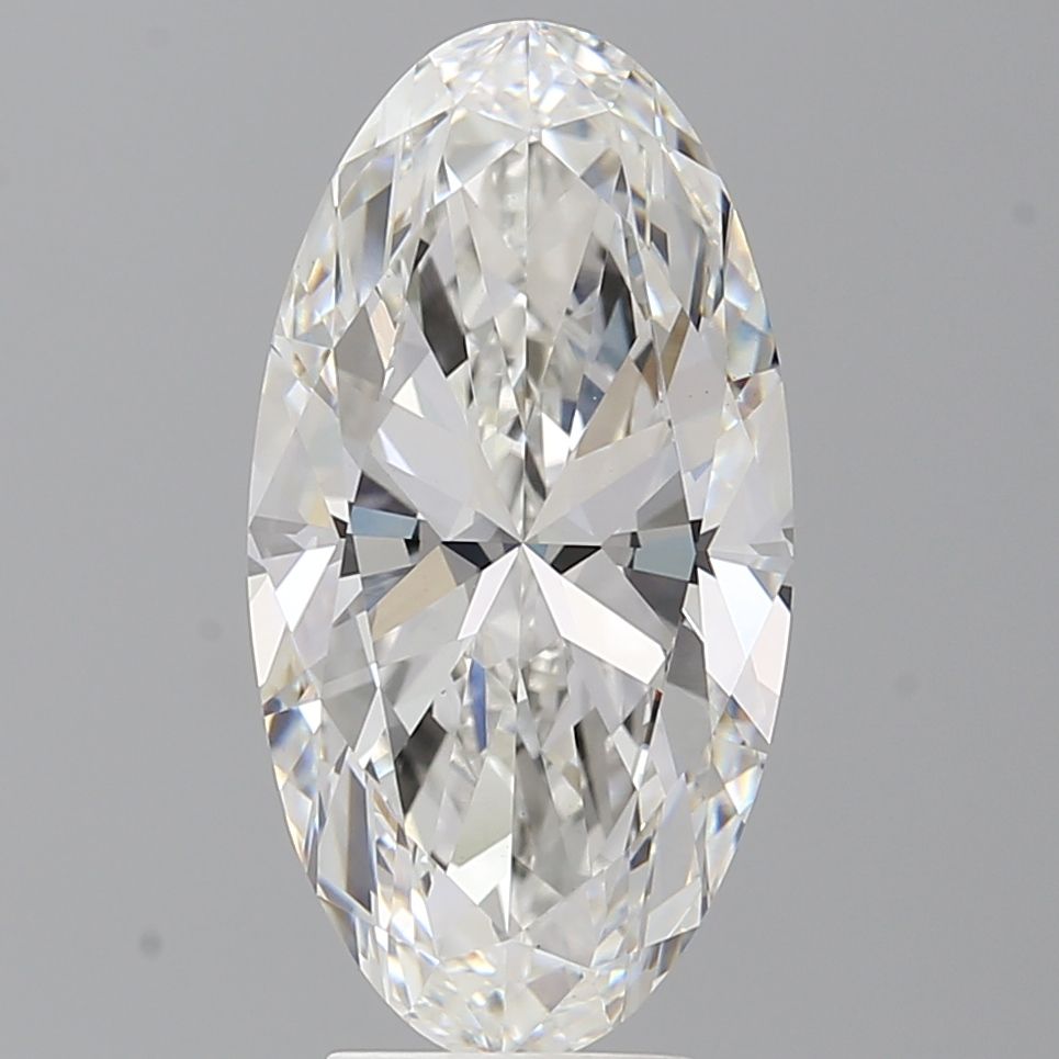 5.08 ct. oval Lab Grown Diamond front image