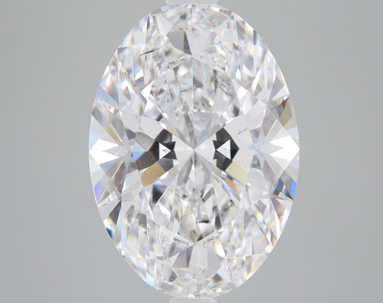 5.02 ct. oval Lab Grown Diamond front image