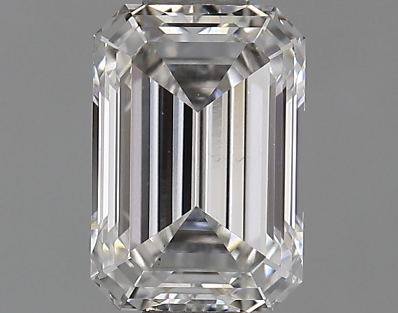 0.80 ct. emerald Lab Grown Diamond front image