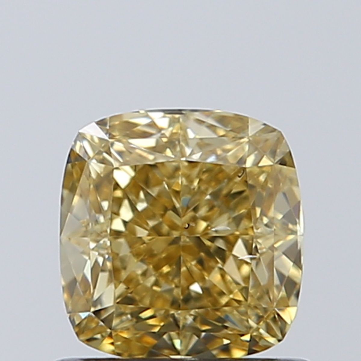 Diament 0.9 ct Fancy Deep Yellow/SI1